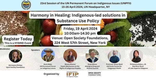 Harmony in healing: Indigenous-led solutions in substance use policy